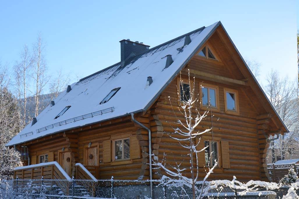 Unser Ferienhaus Riesengebirge im Winter